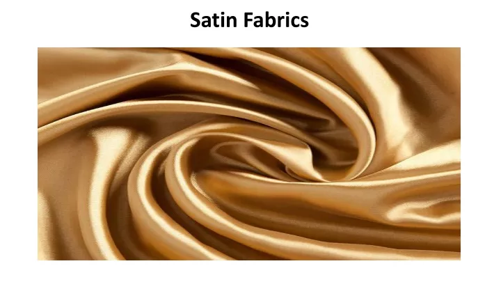 satin fabrics