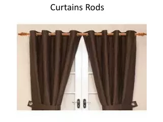 curtains rods