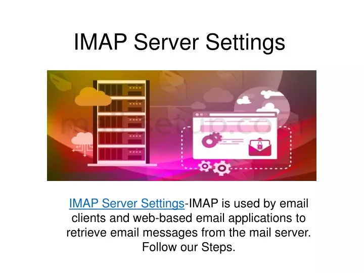 imap server settings
