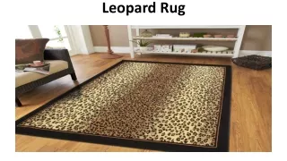 leopard rug