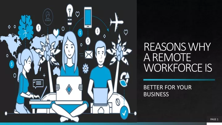 reasons why a remote workforce is