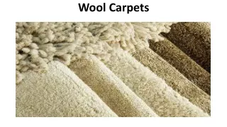 wool carpets