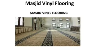 masjid vinyl flooring