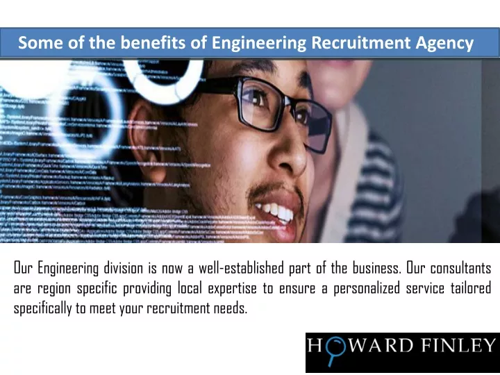 some of the benefits of engineering recruitment