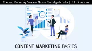 Content Marketing Services Online Chandigarh India | Hokis Solutions
