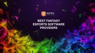 Best Fantasy Esports Software Provider - INORU