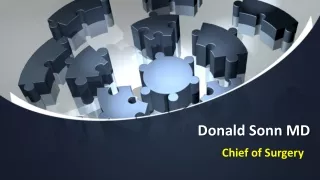 Donald Sonn MD - Chief of Surgery