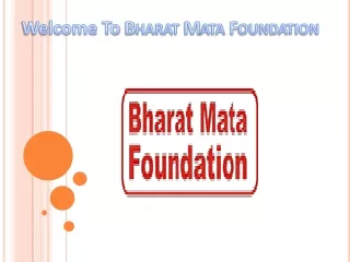 Social Organisation | Charitable Trust | Bharat Mata Foundation