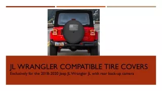 Boomerang Tire Covers for Jeep Wrangler JL