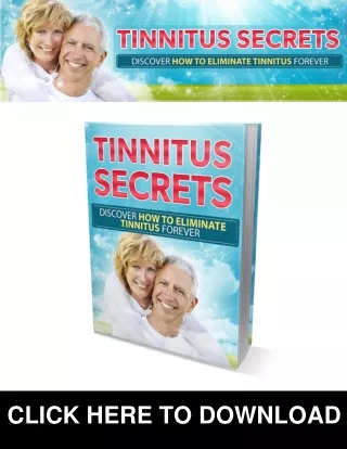 Tinnitus Secrets PDF, eBook by Liz Johnson