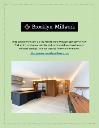 custom furniture new york - Brooklynmillwork.com