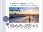 St Petersburg Private Guide | Shore Excursions St Petersburg