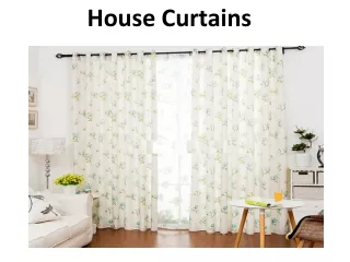 house curtains