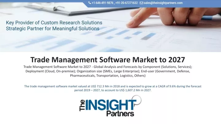 trade management software market to 2027 trade