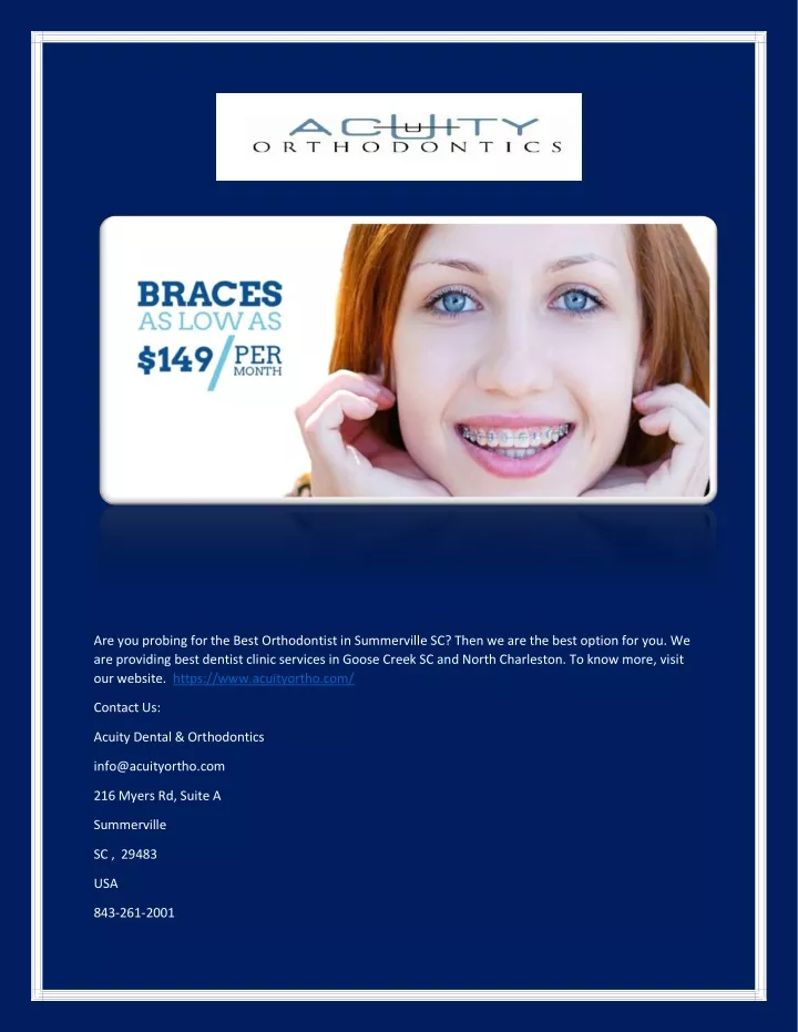 are you probing for the best orthodontist