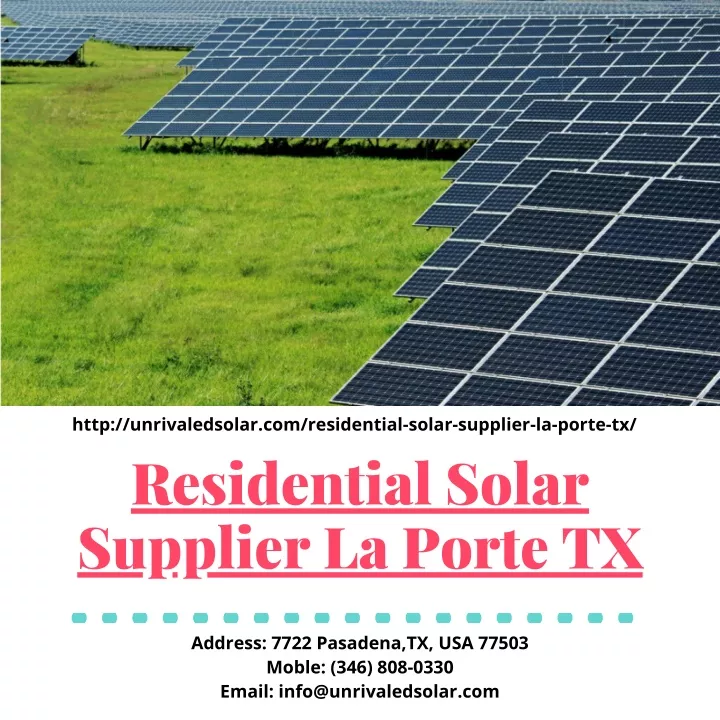 http unrivaledsolar com residential solar