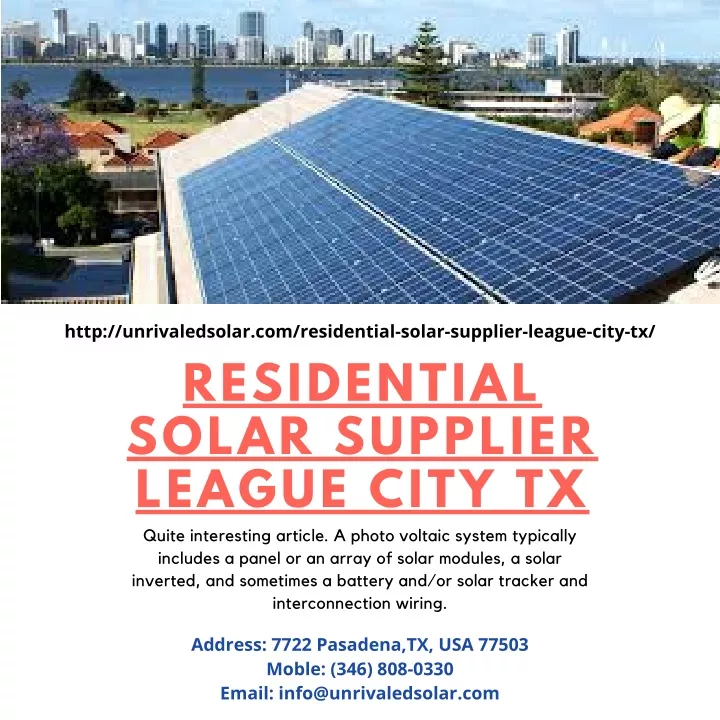 http unrivaledsolar com residential solar