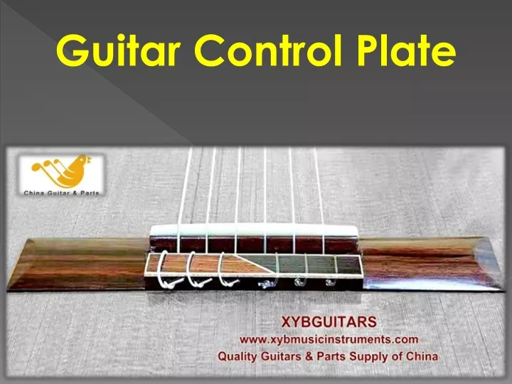 guitar control plate