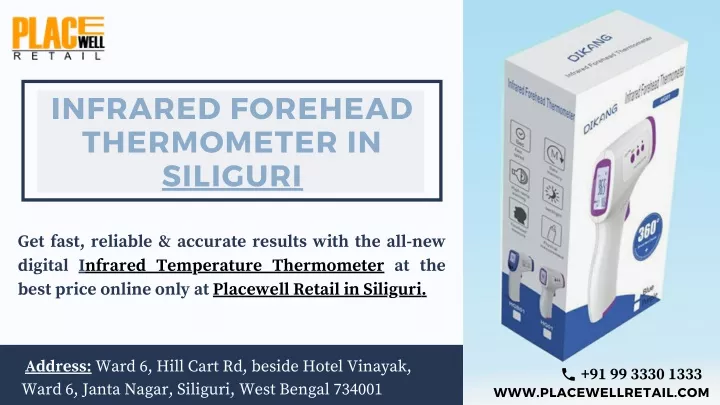 infrared forehead thermometer in siliguri