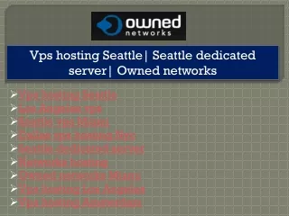 vps hosting seattle seattle dedicated server