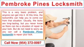 Pembroke Pines Locksmith