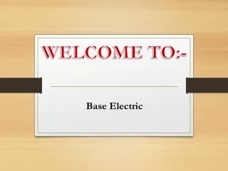 welcome to