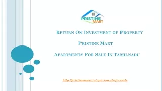 Apartments for Sale in Tamilnadu