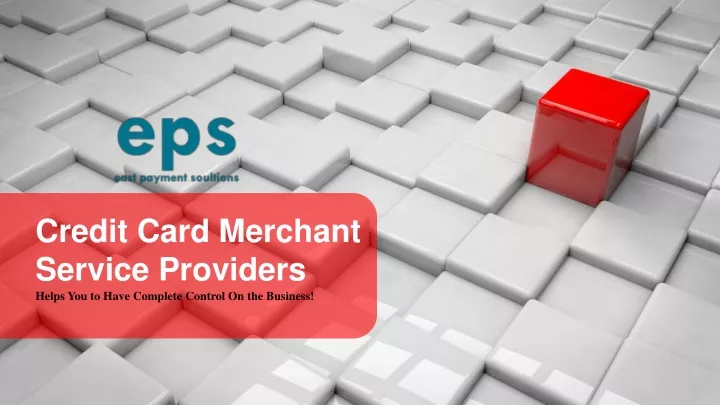 credit card merchant service providers