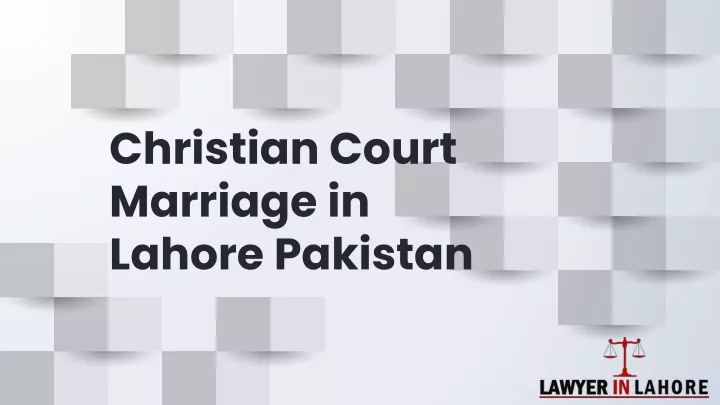 christian court marriage in lahore pakistan