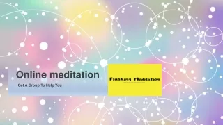 online meditation