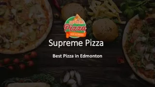 supreme pizza