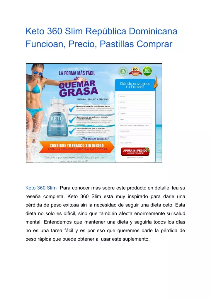 keto 360 slim rep blica dominicana funcioan