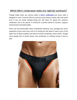 which men s underwear styles are right