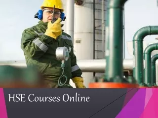 HSE Course Online