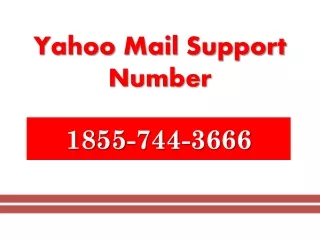 yahoo mail support number