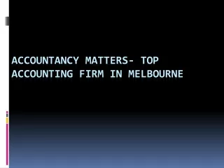 accountancy matters top accounting firm in melbourne