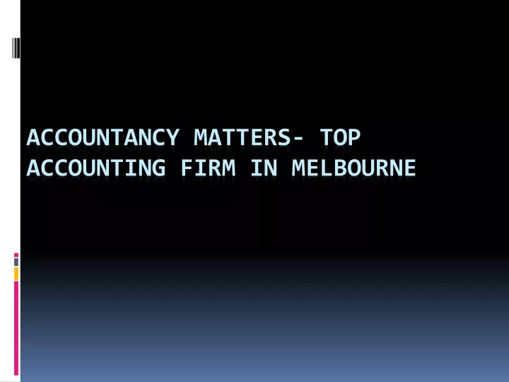 accountancy matters top accounting firm in melbourne