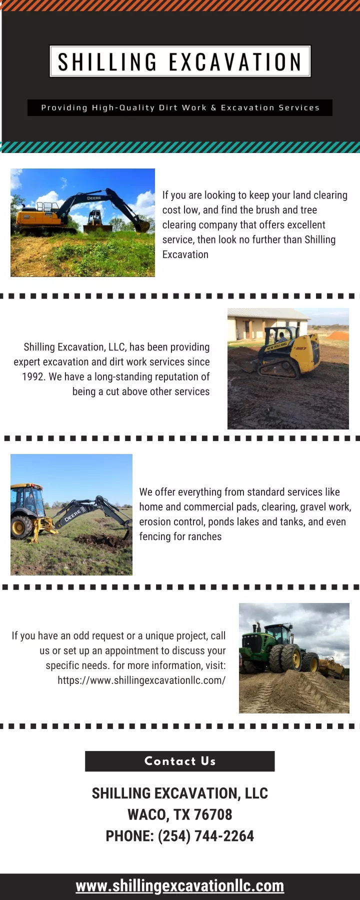 if you are looking to keep your land clearing