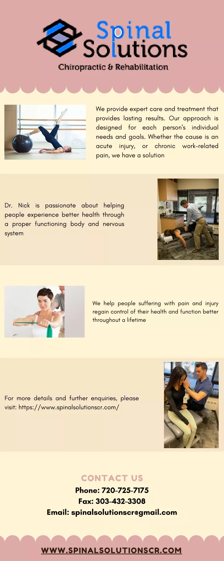 we provide expert care and treatment that