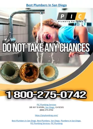 best plumbers in san diego
