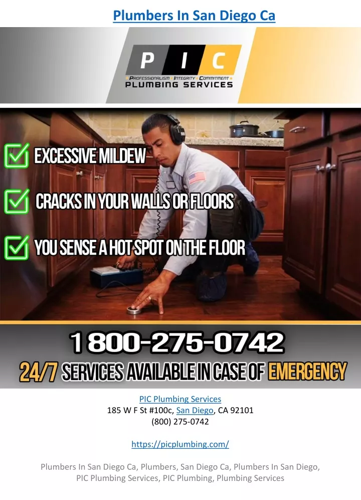 plumbers in san diego ca