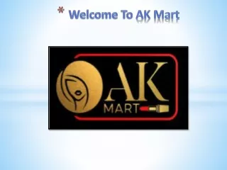 Online Cosmetics Pakistan - Korean Skin Care Products - AK Mart
