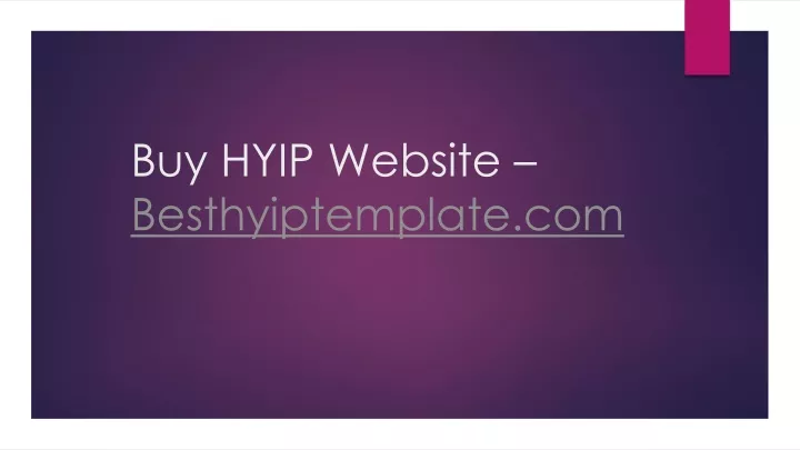 buy hyip website besthyiptemplate com