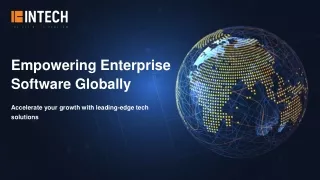 INTECH | Empowering Enterprise Software Globally