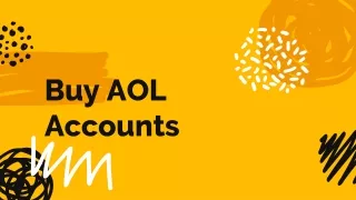 Buy AOL Accounts
