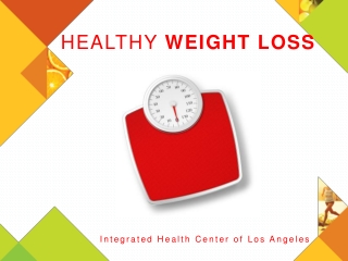 Integrated Health Center of Los Angeles - HEALTHY WEIGHT LOSS