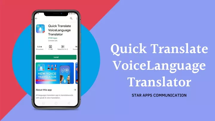 quick translate voicelanguage translator star