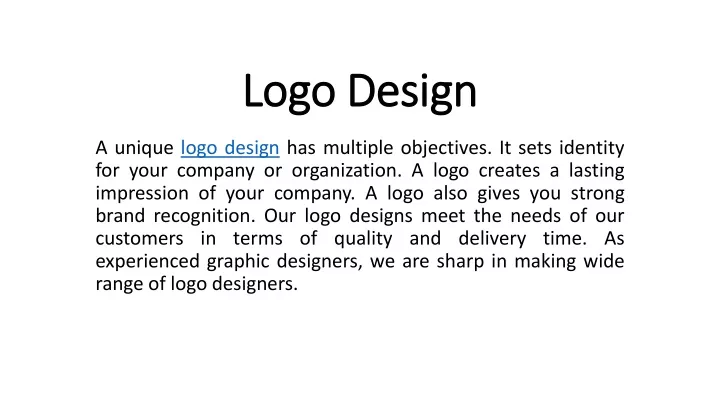 logo design logo design