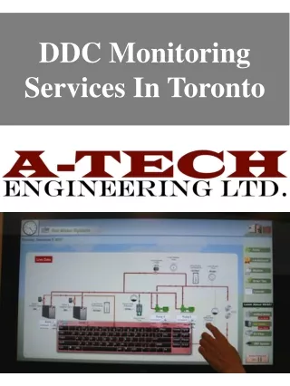 DDC Monitoring Services In Toronto