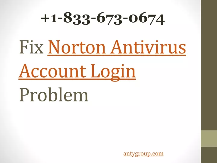 fix norton antivirus account login problem